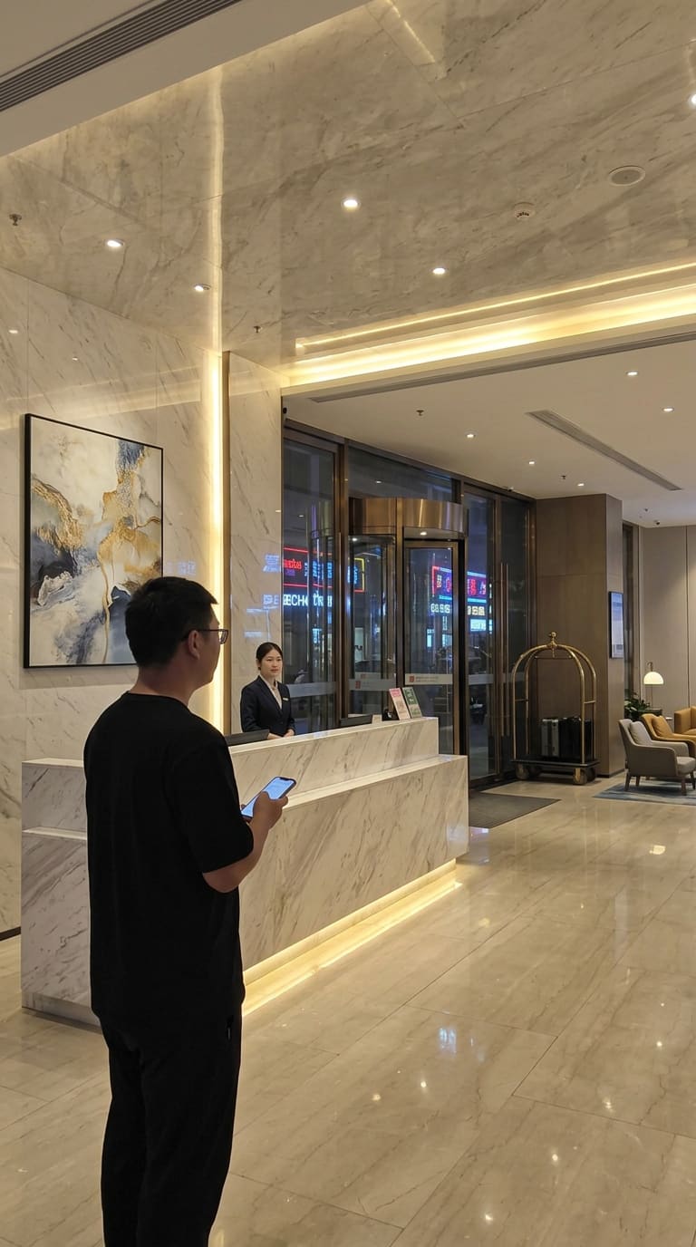 酒店大堂明光