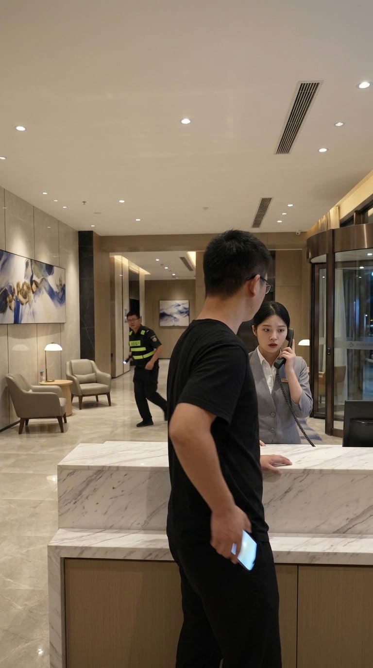 暗流涌动的大堂转角