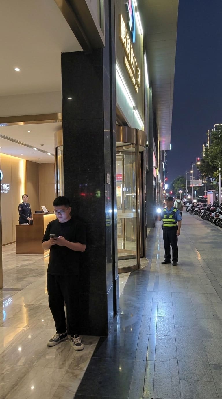 隔窗回眸的警惕