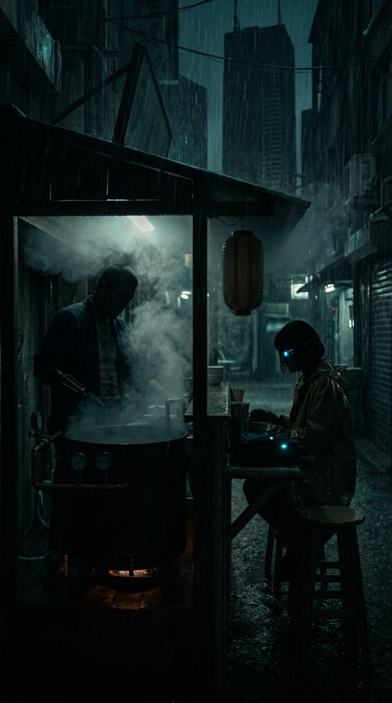 暗巷藏影