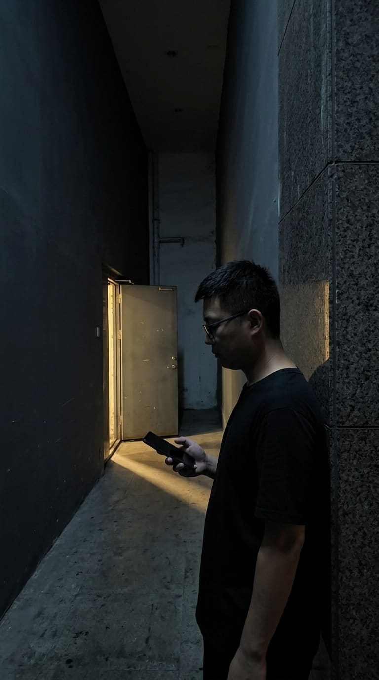 石柱幽影中的窥探