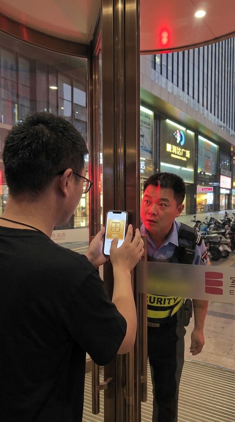 隔窗对峙的暗令