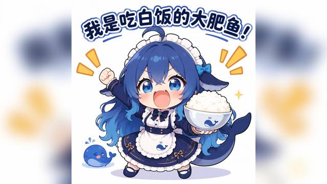 The Big Blue Fish Who Only Eats Rice